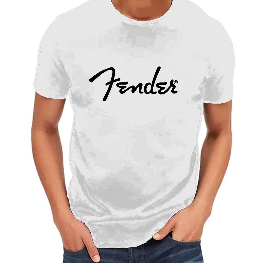 Fender Spaghetti Logo T-Shirt Olympic White S - 9192322306