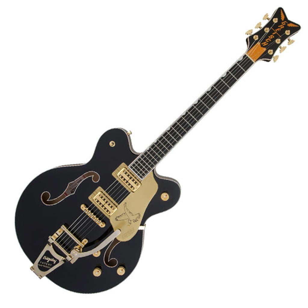 Gretsch Players Edition Double-Cut Black Falcon Hollow Body Electric Guitar Bigsby w/Case - G6636T
