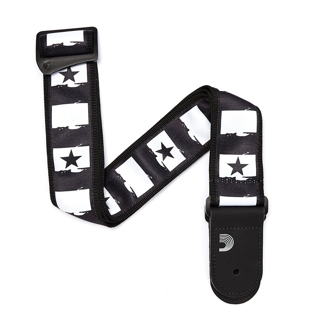 D'Addario West Coast Guitar Strap Star - 50C01