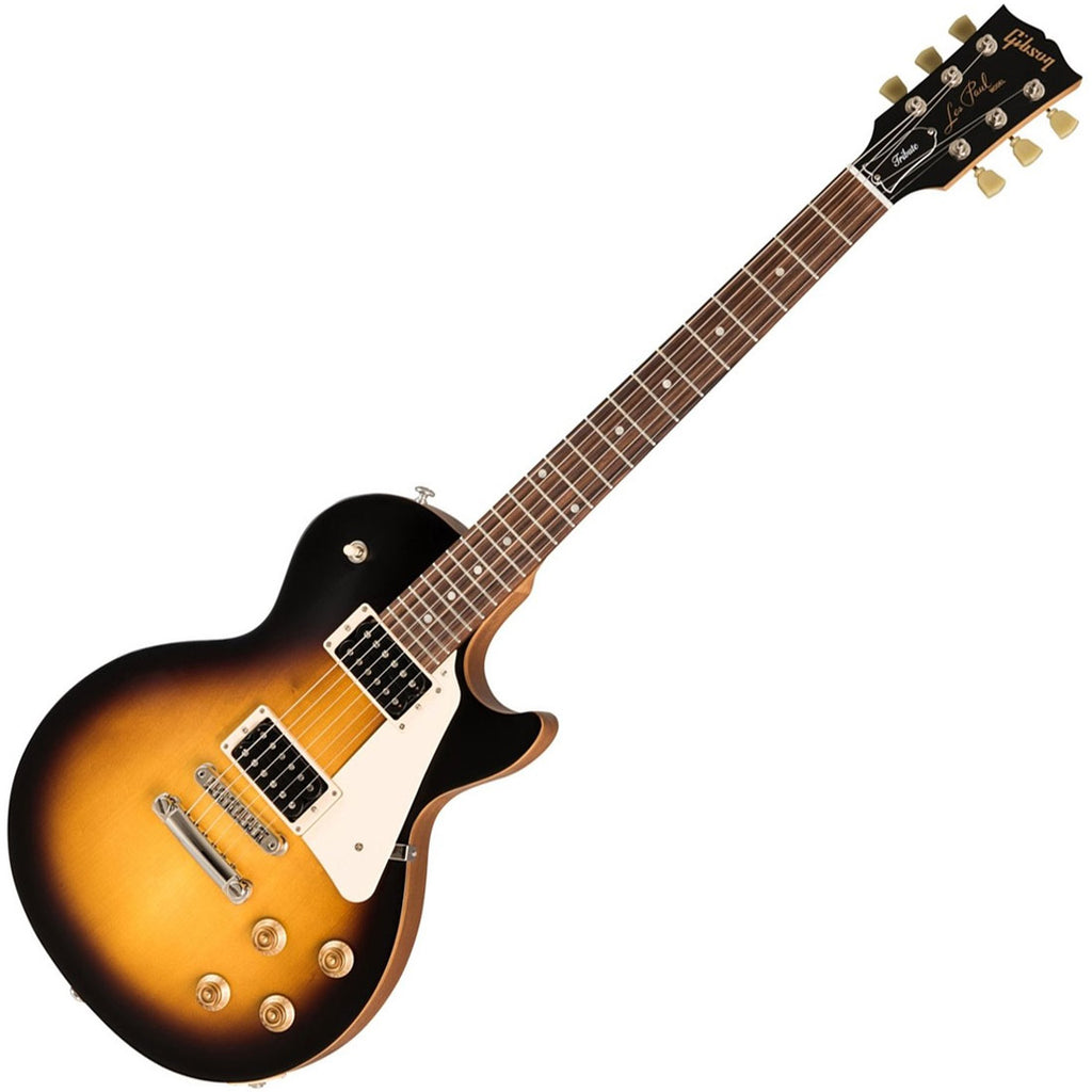 Gibson Les Paul Tribute Electric Guitar in Satin Tobacco Burst w/Soft Case - LPTR00STNH