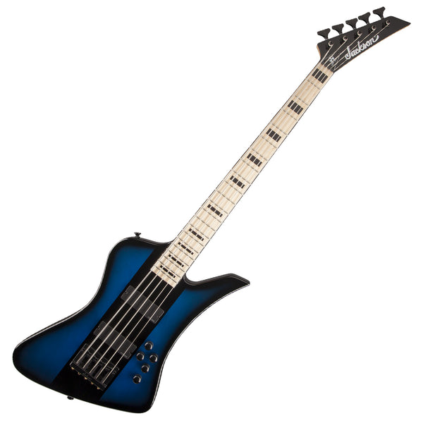 Jackson David Ellefson Kellybird V 5 String Electric Bass In Blueburst - 2919192522