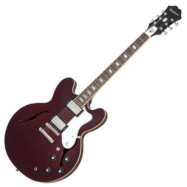 Epiphone Noel Gallagher Riviera Hollow Body Electric Guitar in Wine Red - EONGRDWRNH