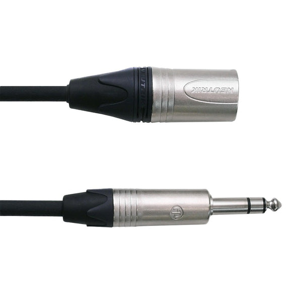 Digiflex NXMS10 10' Male XLR to 1/4" TRS Cable