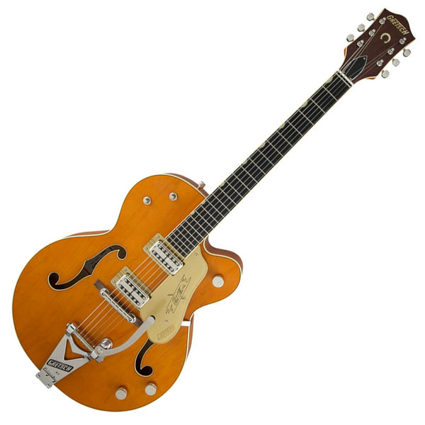 Gretsch Vintage Select '59 Chet Atkins Hollow Body Electric Guitar Bigsby in Orange Stain w/Case - G6120T-59