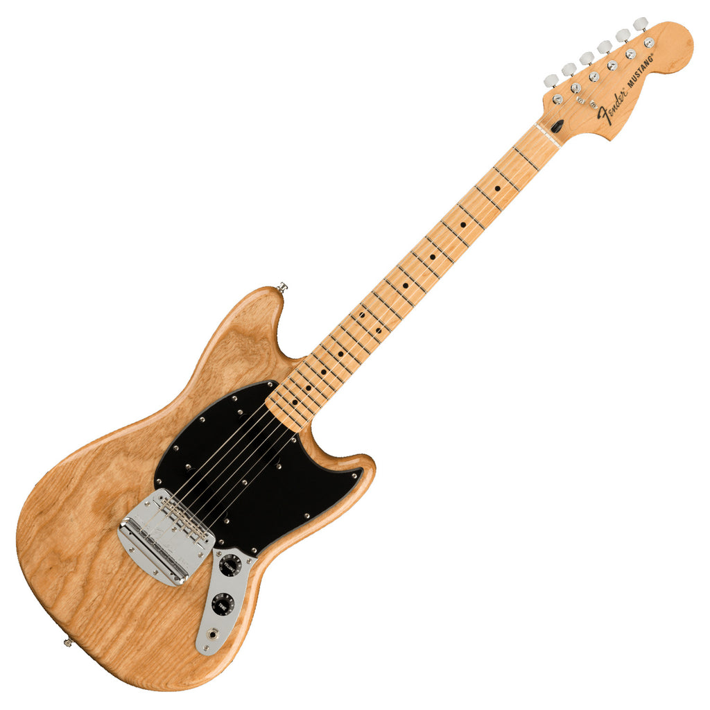 Discontinued and Out of Stock-Fender Ben Gibbard Mustang Electric Guitar Maple in Natural w/Bag - 0141332321