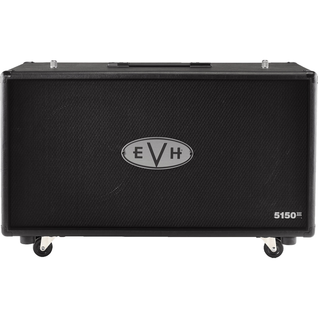 EVH 5150III 2x12 Celestion EL34 Guitar Speaker Cabinet in Black - 2253101310