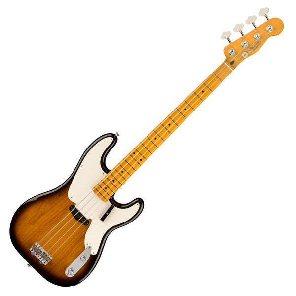 Fender American Vintage II 54 P-Bass Electric Bass Maple in 2 Tone Sunburst w/Vintage-Style Case - 0190152803