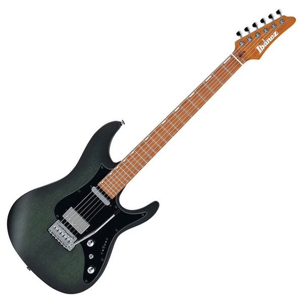 Ibanez Erik Hansel Signature Premium Electric Guitar in Transparent Green Matte - EH10TGM