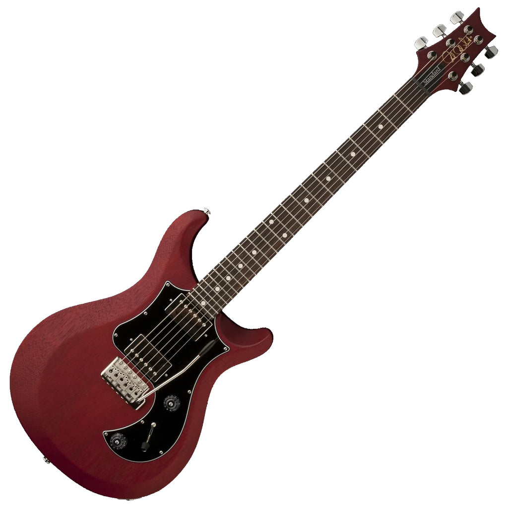 PRS S2 Standard 24 Satin Electric Guitar in Vintage Cherry w/Bag - 110064NVC