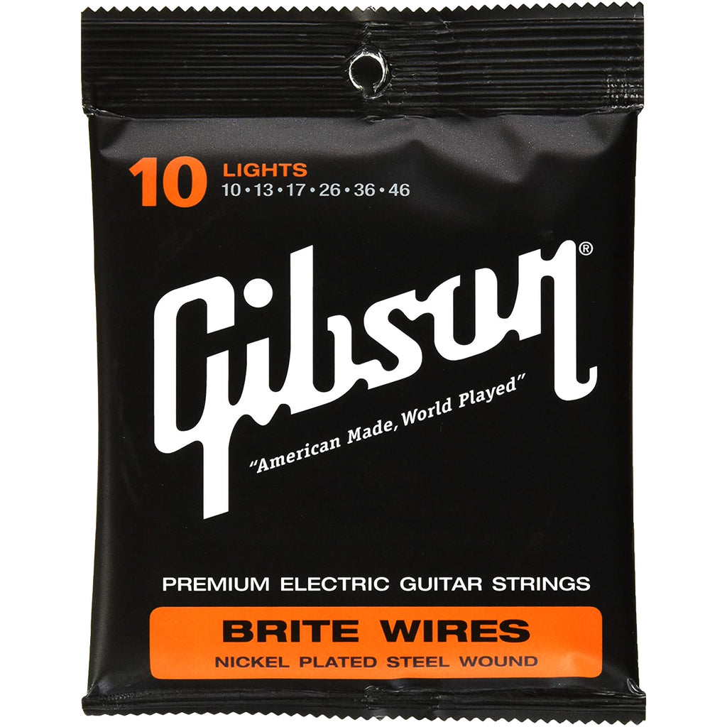 Gibson Brite Wires Nickel 10-46 Electric Strings - GBWR10