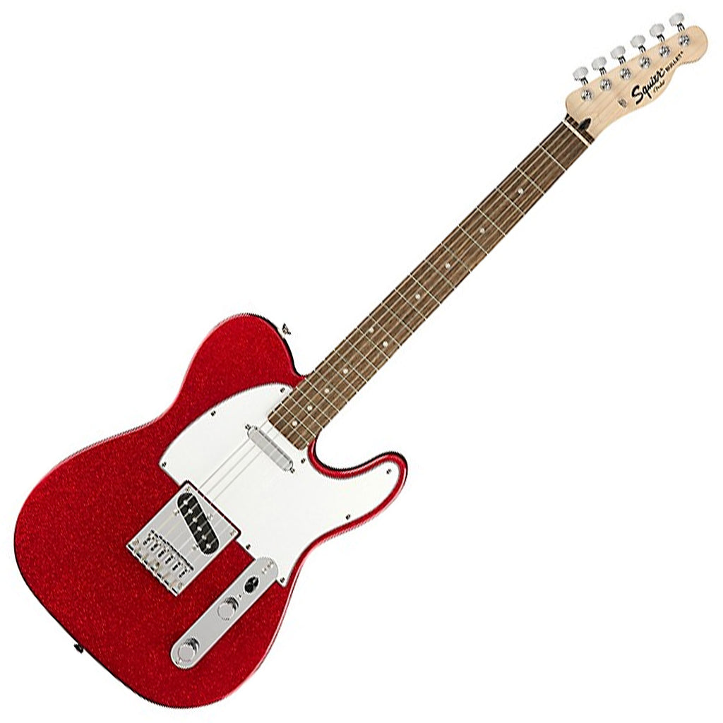 Squier FSR Bullet Telecaster Electric Guitar Laurel in Red Sparkle - 0370045512
