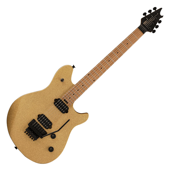 EVH Wolfgang Standard Electric Guitar Baked Maple Fretboard in Gold Sparkle - 5107003518