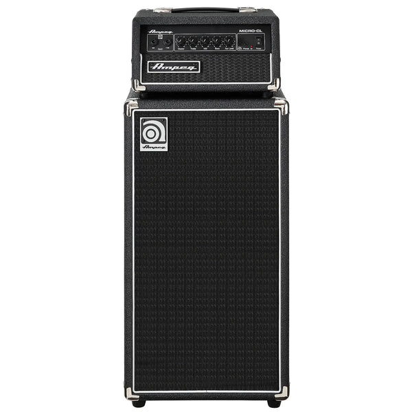Ampeg MICROCL 100 Watt Bass Amplifier Micro Stack with 2x10" Cabinet
