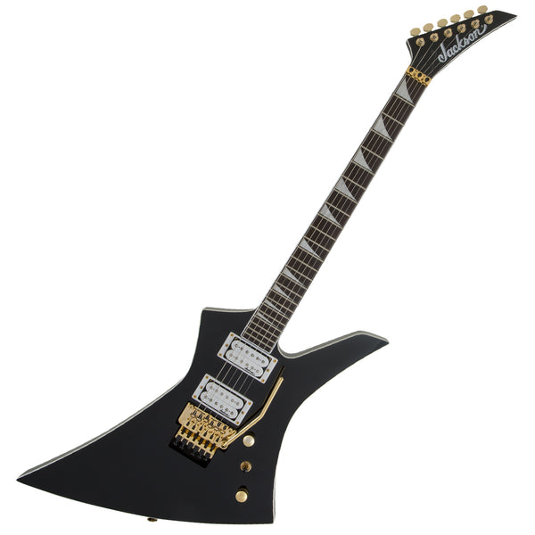 Jackson KEX Electric Guitar in Gloss Black Gold Hardware - 2916131503