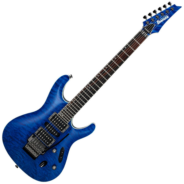 Ibanez S Prestige Electric Guitar in Natural Blue - S6570QNBL