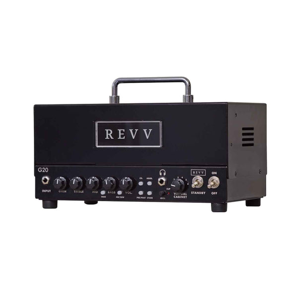 Revv 4-20 Watt Tube Lunch Box Tube Guitar Amplifier Head - G20