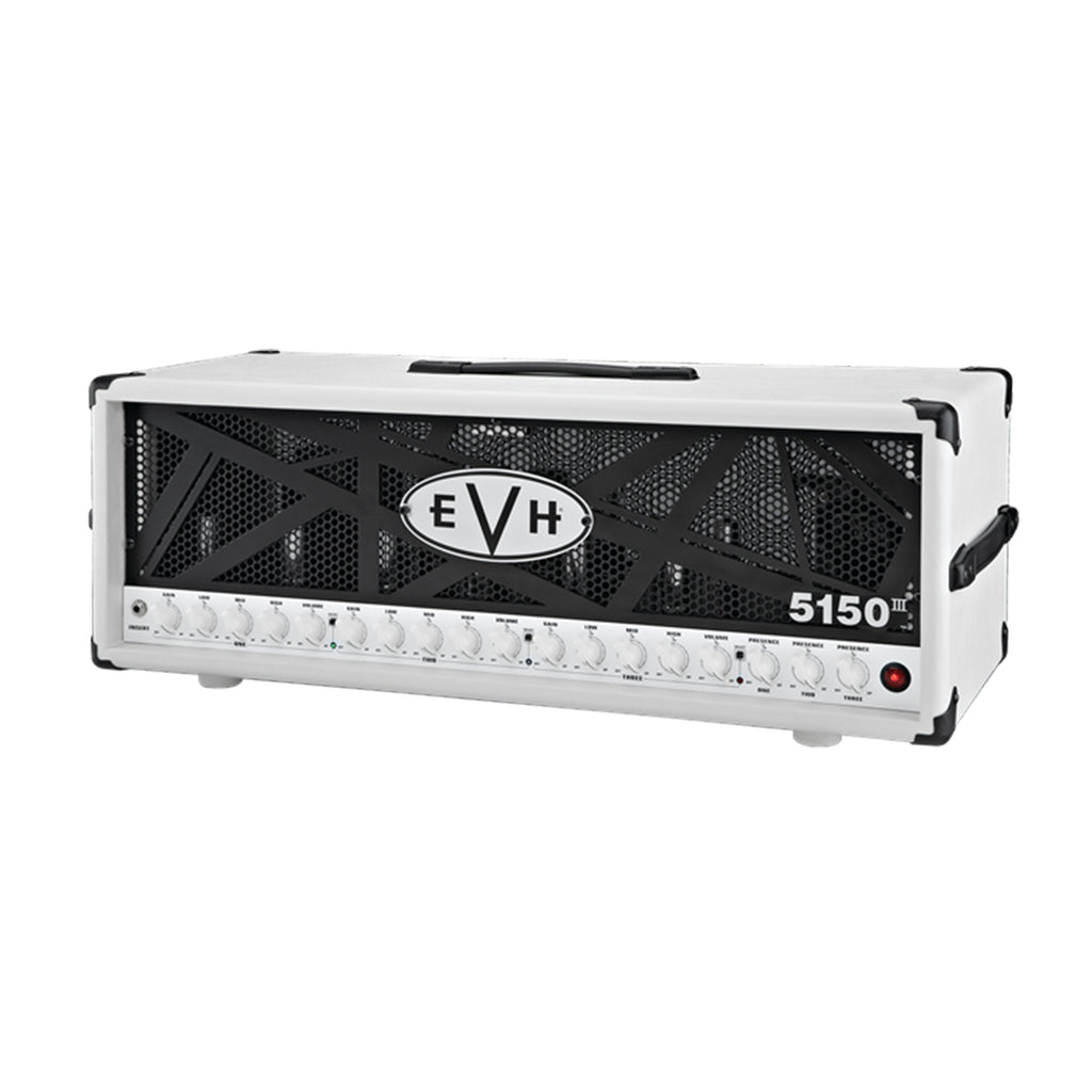 EVH 5150III 100 Watt Tube Guitar Amplifier Head in Ivory 120v - 2251000400