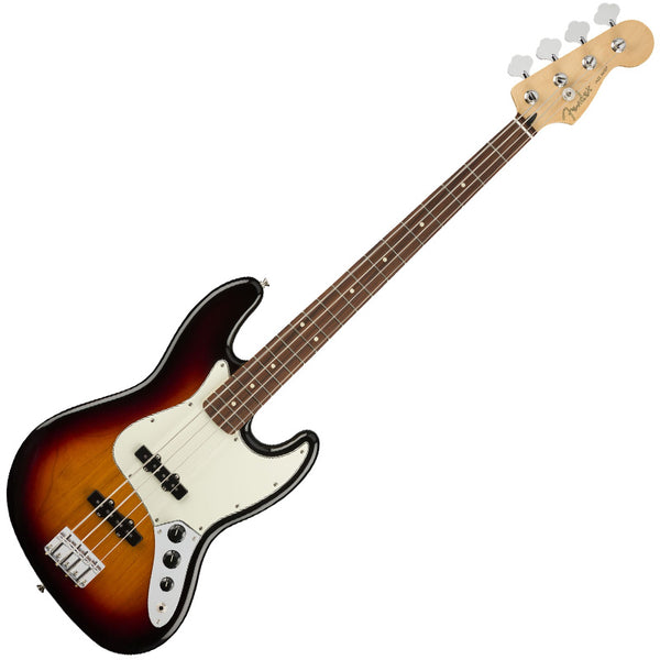 Fender Player Jazz Electric Bass Pau Ferro in 3 Tone Sunburst - 0149903500