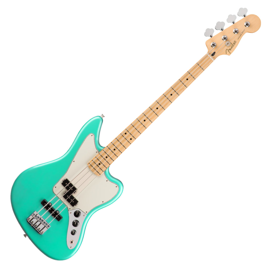 Fender Player Jaguar Electric Bass Maple Neck in Seafoam Green - 0149302573