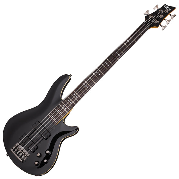 Schecter Omen-5 String Electric Bass 2012 Gloss Black - 2093SHC