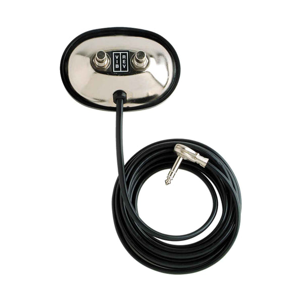 Fender Vintage 2-Button Vintage-Style Footswitch: Vibrato Reverb On/Off 1/4 inch Jack - 0994058000