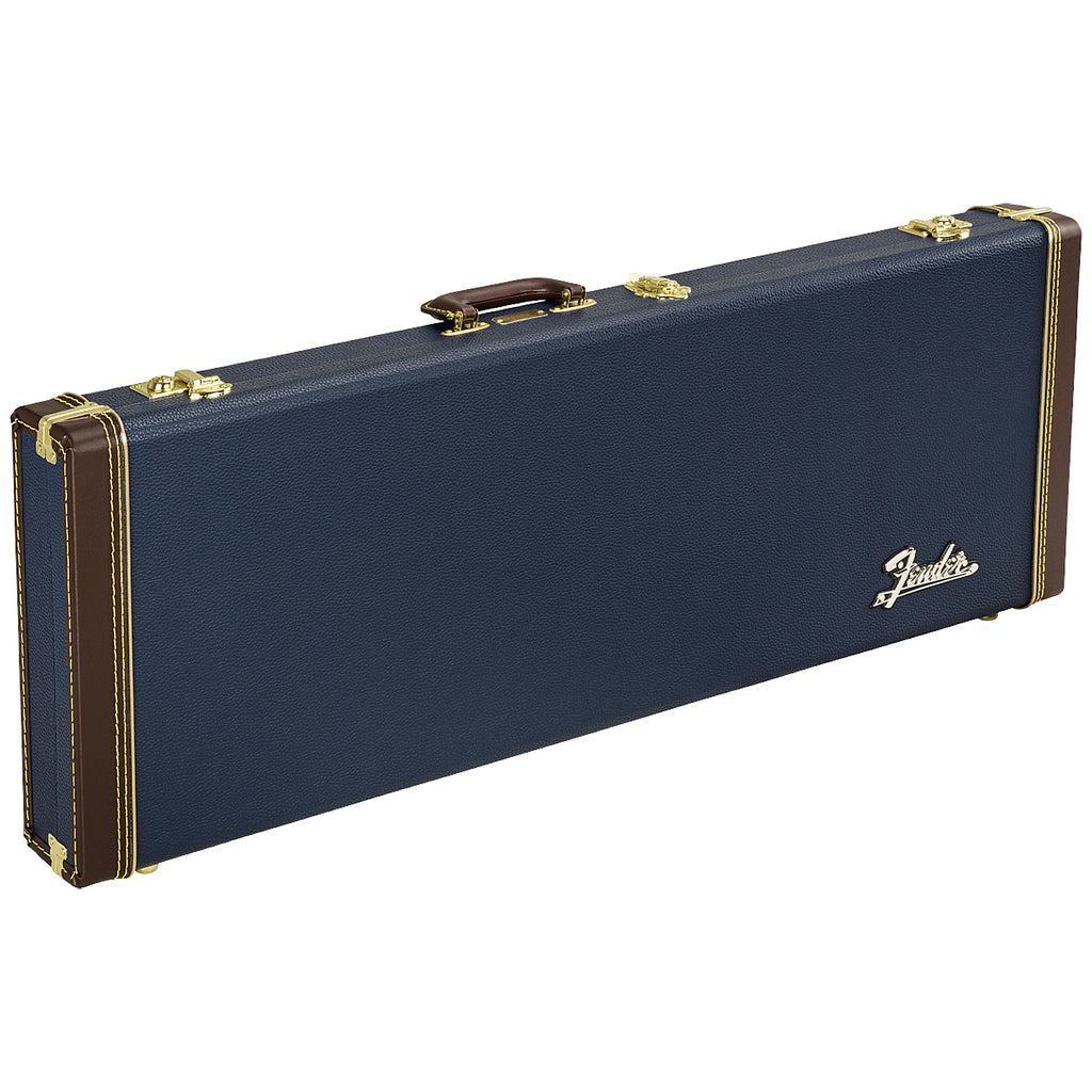 Fender Classic Series Wood Case Strat/Tele In Navy Blue - 0996106302