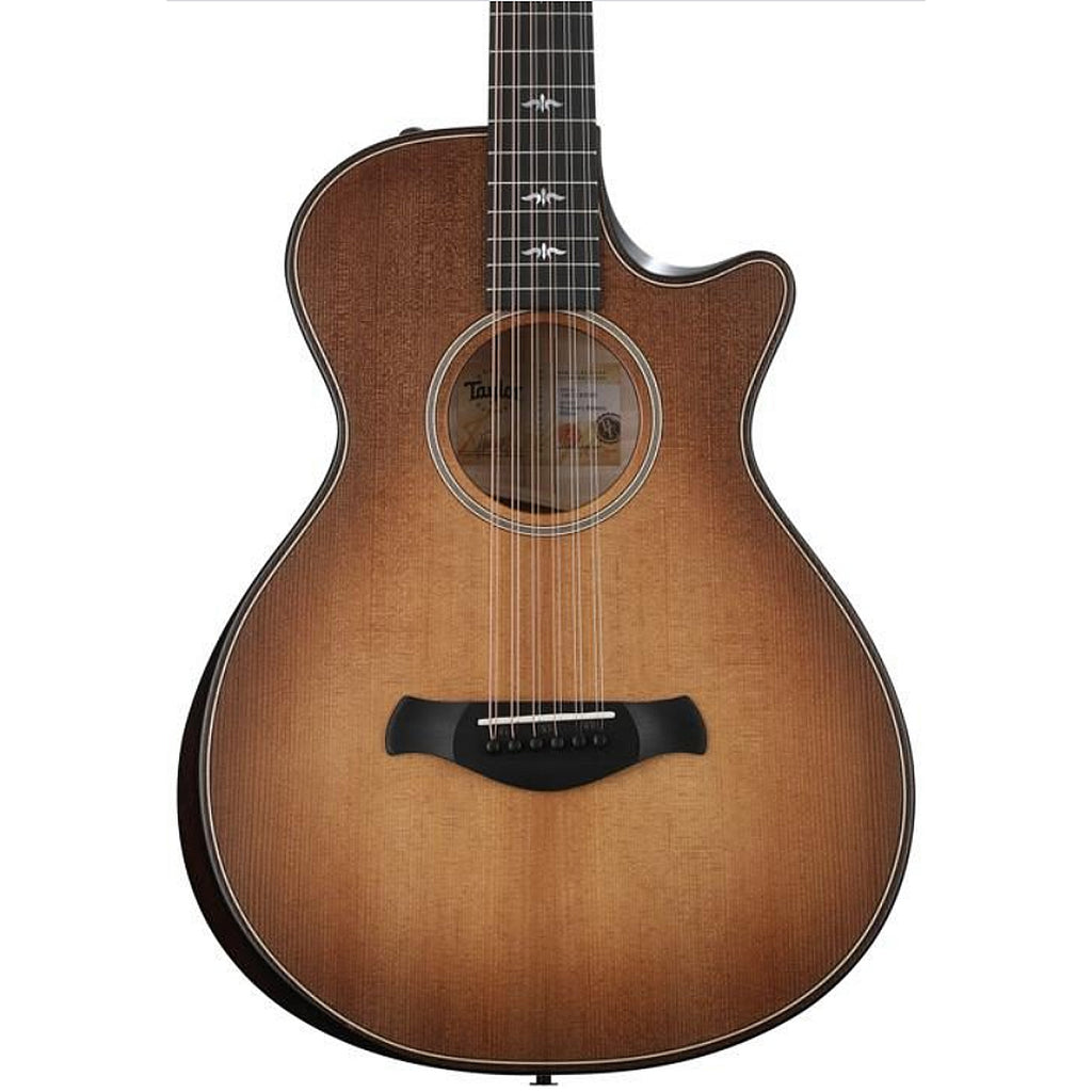 Taylor GC 12 String V-Class Builder's Edition Acoustic Electric Maple Torrefied Spruce in Wild Honey Burst w/Case - 652CEBEWHB