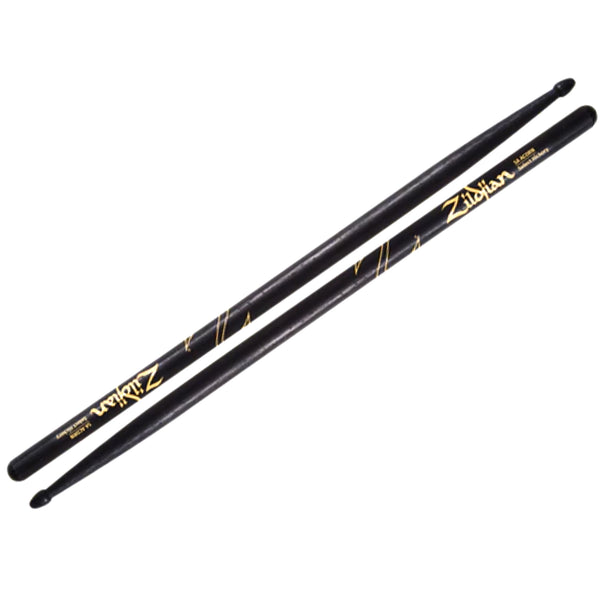 Zildjian 5A Acorn Tip Black Drumsticks - Z5AACB