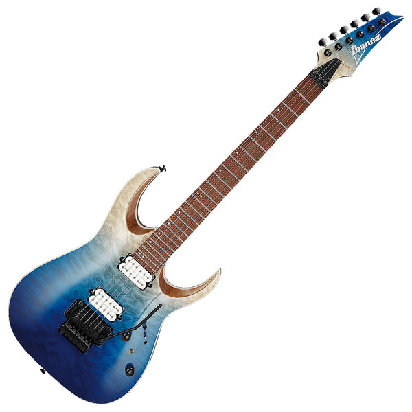 Ibanez RGA High Performance Electric Guitar in Blue Iceberg Gradation - RGA42HPTQMBIG