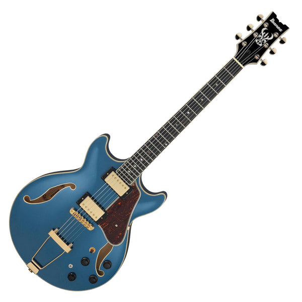 Ibanez AM Artcore Expressionist Electric Hollow Body Guitar in Prussian Blue Metallic - AMH90PBM