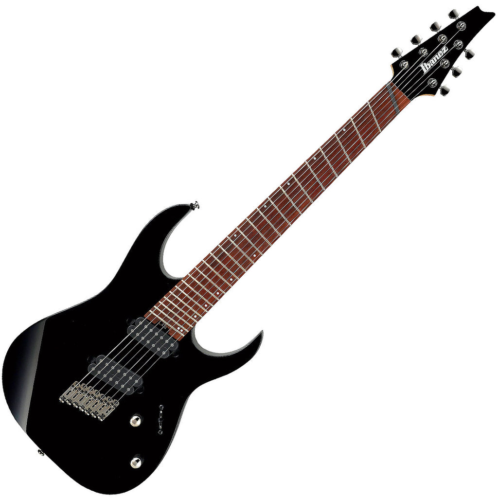 Ibanez RG Multi Scale 7 String Electric Guitar in Black - RGMS7BK