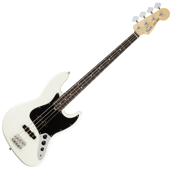 Fender American Performer Jazz Electric Bass Rosewood in Arctic White - 0198610380