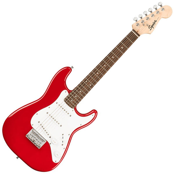 Squier Mini Stratocaster Electric Guitar in Dakota Red - 0370121554