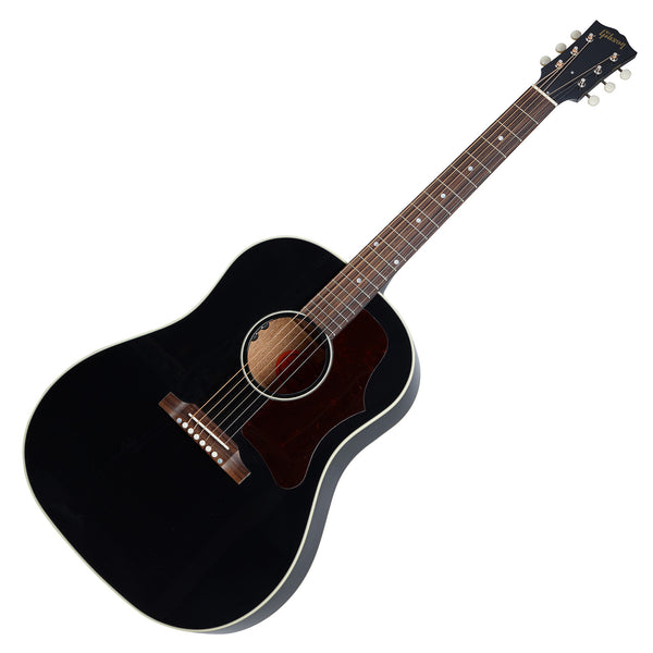 Gibson 50s J-45 Original Acoustic Electric in Ebony w/Case - ACO455EBNH