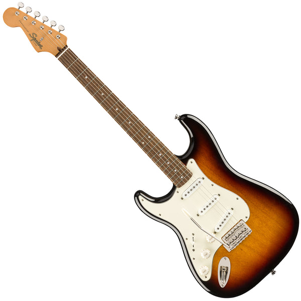 Squier Classic Vibe '60s Stratocaster Left Hand Electric Guitar Laurel in 3-Color Sunburst - 0374015500