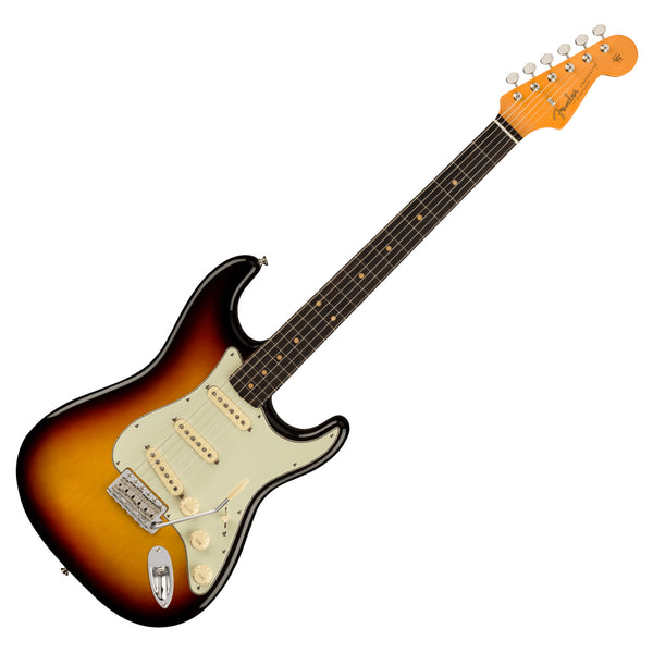 Fender American Vintage II 61 Stratocaster Electric Guitar Rosewood in 3-Color Sunburst w/Vintage-Style Cas - 0110250800