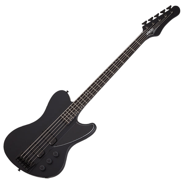 Schecter Ultra BaSuper Shredder-5 String Electric Bass Satin Black - 2128SHC