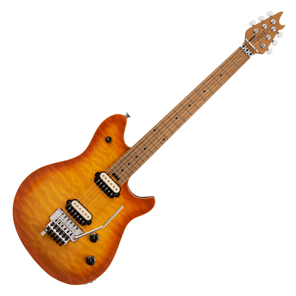 EVH Wolfgang Special Electric Guitar Quilted Maple Baked Maple Fretboard in Solar Burst - 5107701596