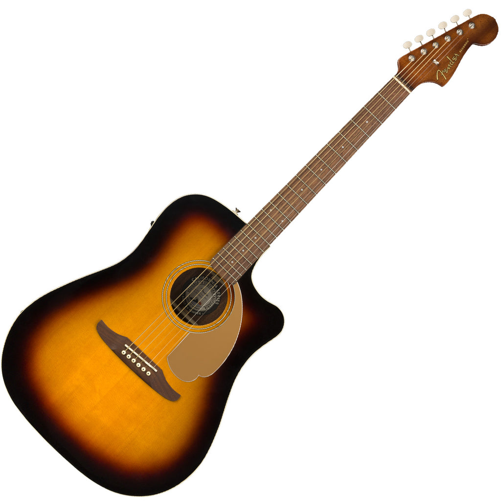 Fender Redondo Player Cutaway Acoustic Electric in Sunburst - 0970713003