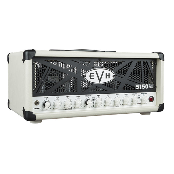 EVH 5150III 50w 6L6 Tube Guitar Amplifier Head in Ivory 120v - 2253010410