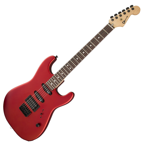 Charvel USA Select San Dimas Style 1 HSS Hard Tail Rosewood Electric Guitar in Torred - 2835253739