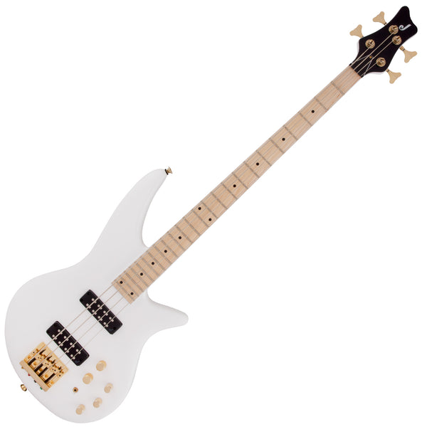 Jackson X Series Spectra Sbxm IV Maple Electric Bass in Snow White Gold Hardware - 2919915576