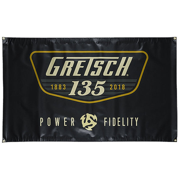 Gretsch Logo Electrics Power & Fidelity Banner - 9227632100