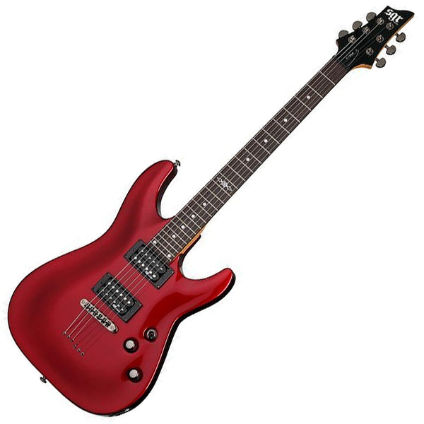 Schecter C-1 SGR Electric Guitar by Schecter Metallic Red - 3803SHC