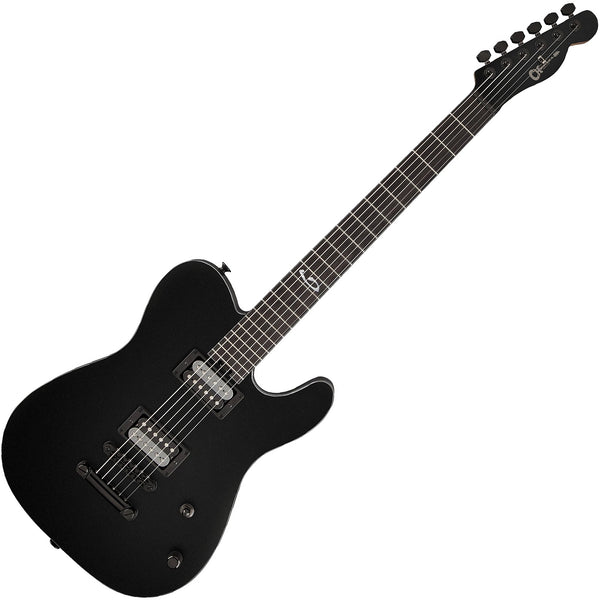 Charvel Joe Duplantier USA Ebony Electric Guitar in Satin Black - 2869100886