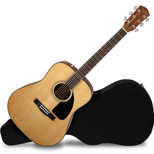 Fender CD60 Dreadnought V3 Acoustic Guitar in Natural w/Case - 0970110221