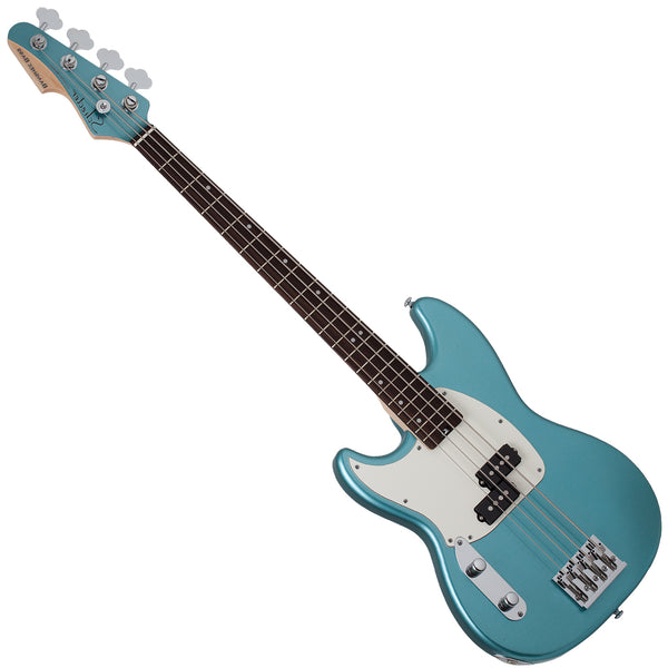 Schecter Left Handed Banshee Electric Bass Vintage Pelham Blue - 1441SHC