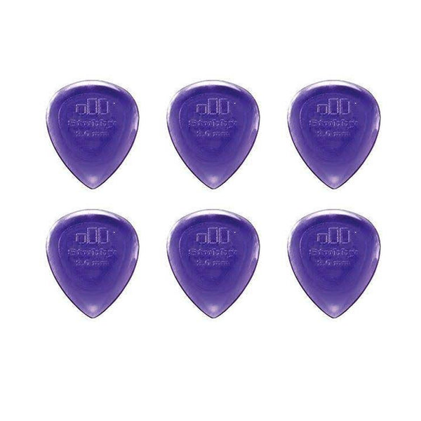 Dunlop 474P20 Stubby Jazz Pick Pack - 6 pack