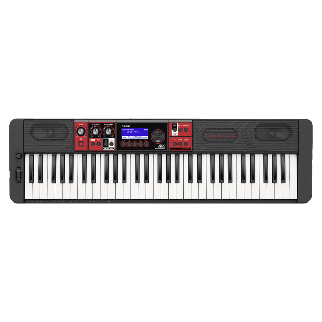 Casio 61-Key Vocal Synthesizer Portable Keyboard -Touch Response - CTS1000V