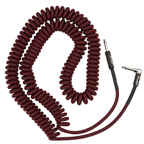 Fender Professional Coil Cable, 30', Red Tweed - 0990823054
